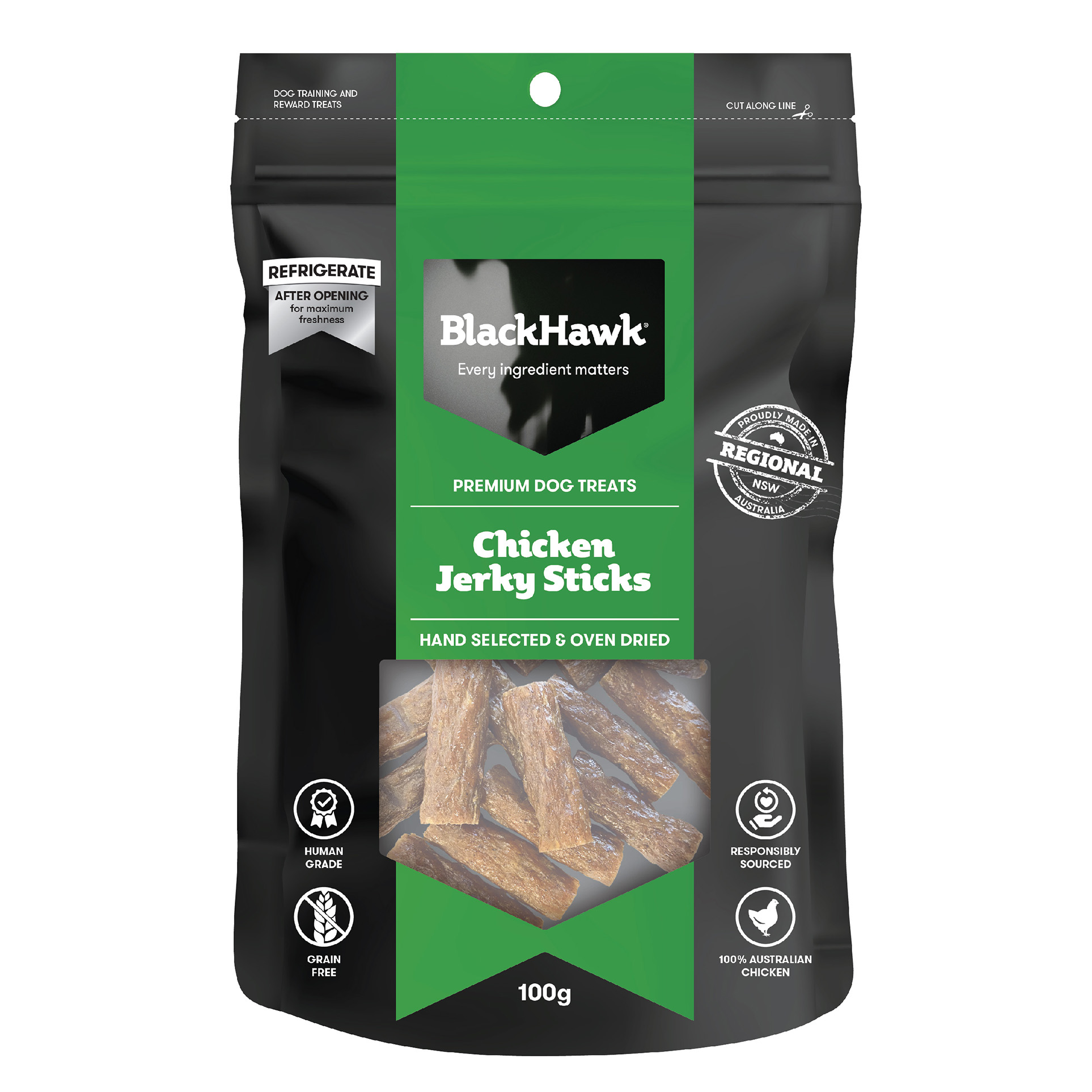 Chicken Jerky Sticks Healthy Dog Treats Black Hawk Black Hawk