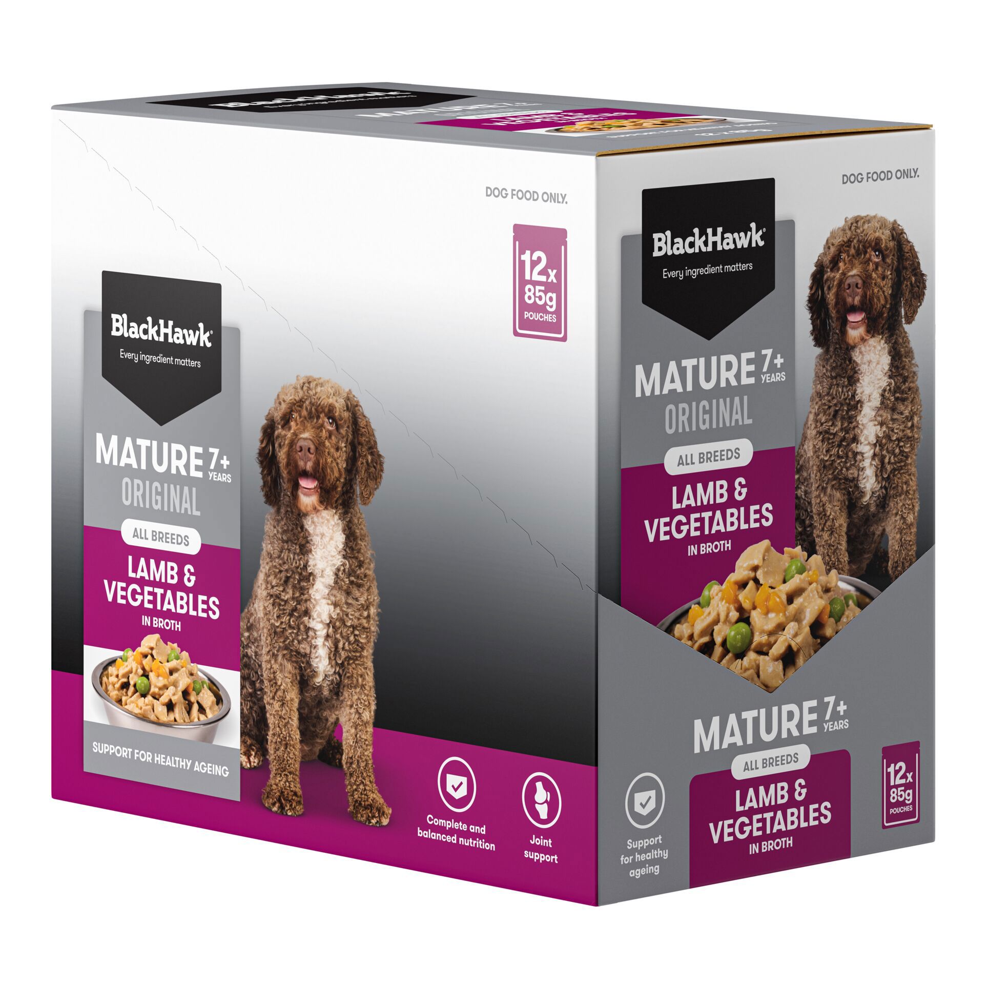 Wet Mature Dog Food Lamb - 85g Box