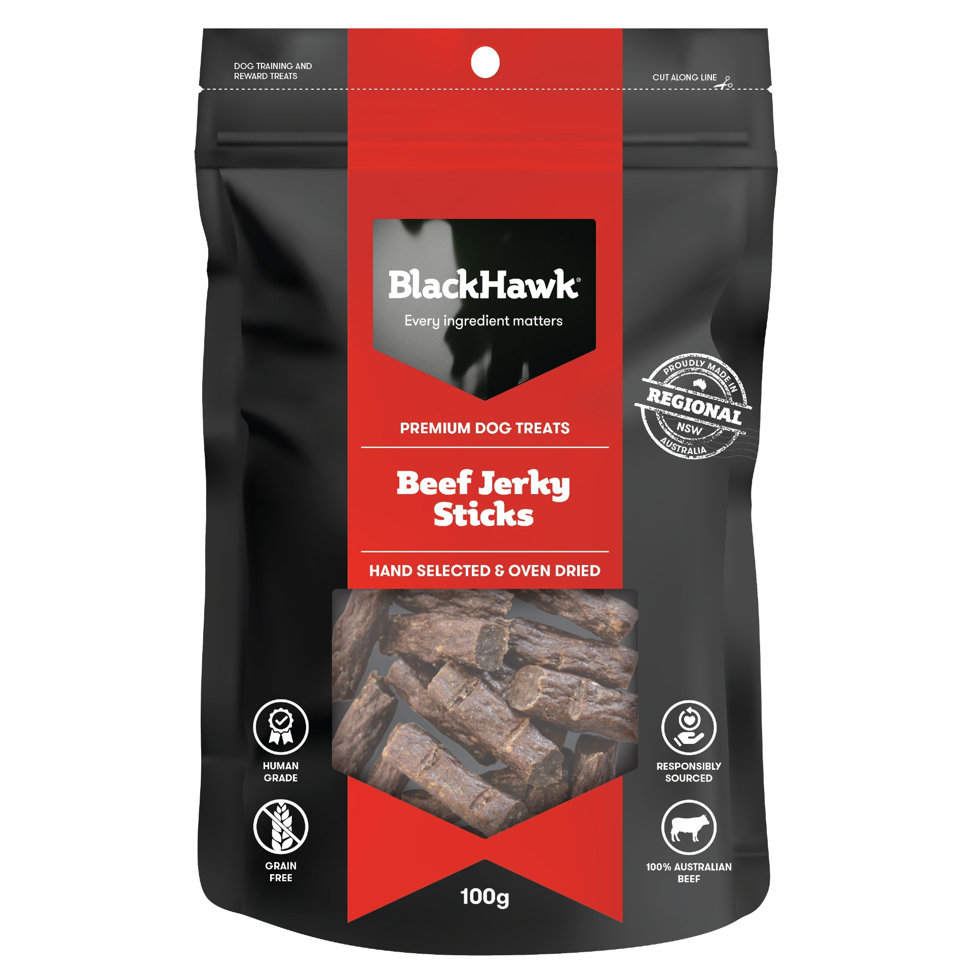 Beef Jerky Sticks - Dog Treats
