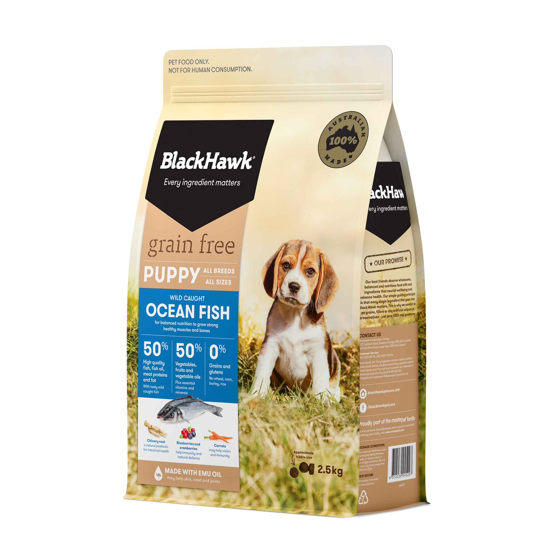 Fish dog food with hot sale grain