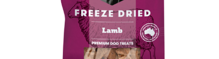 Freeze Dried Dog Treats - Lamb hero image