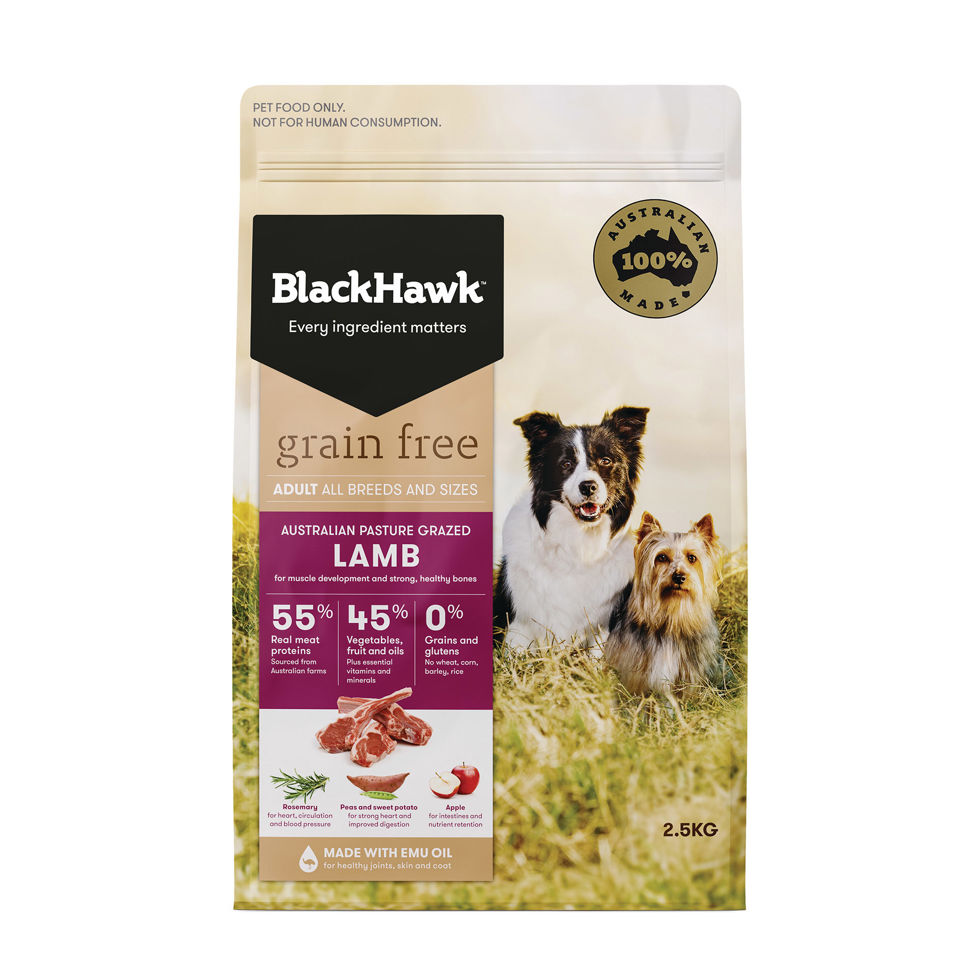 Grain Free Dog Food - Lamb