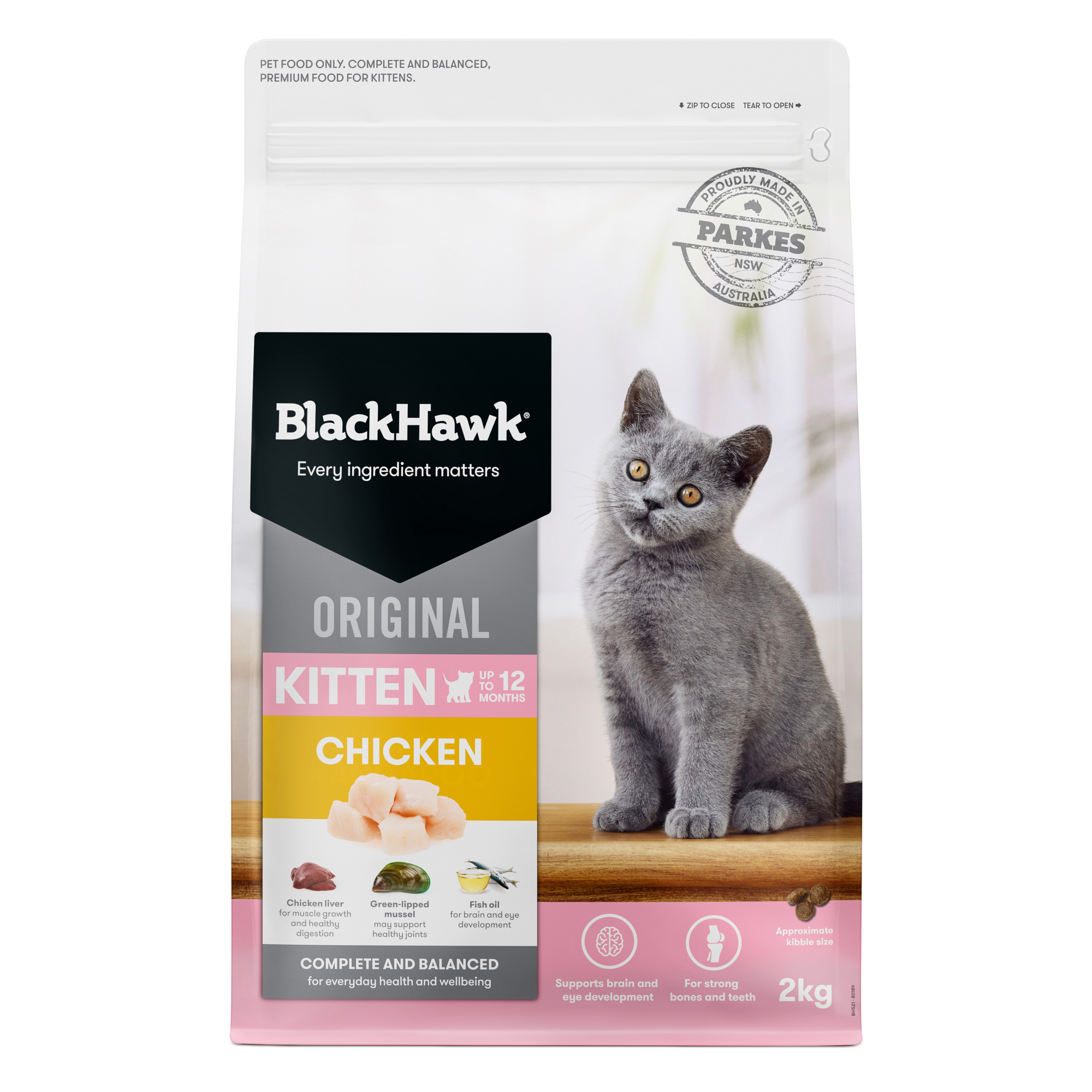 Kitten Food Chicken Black Hawk Black Hawk