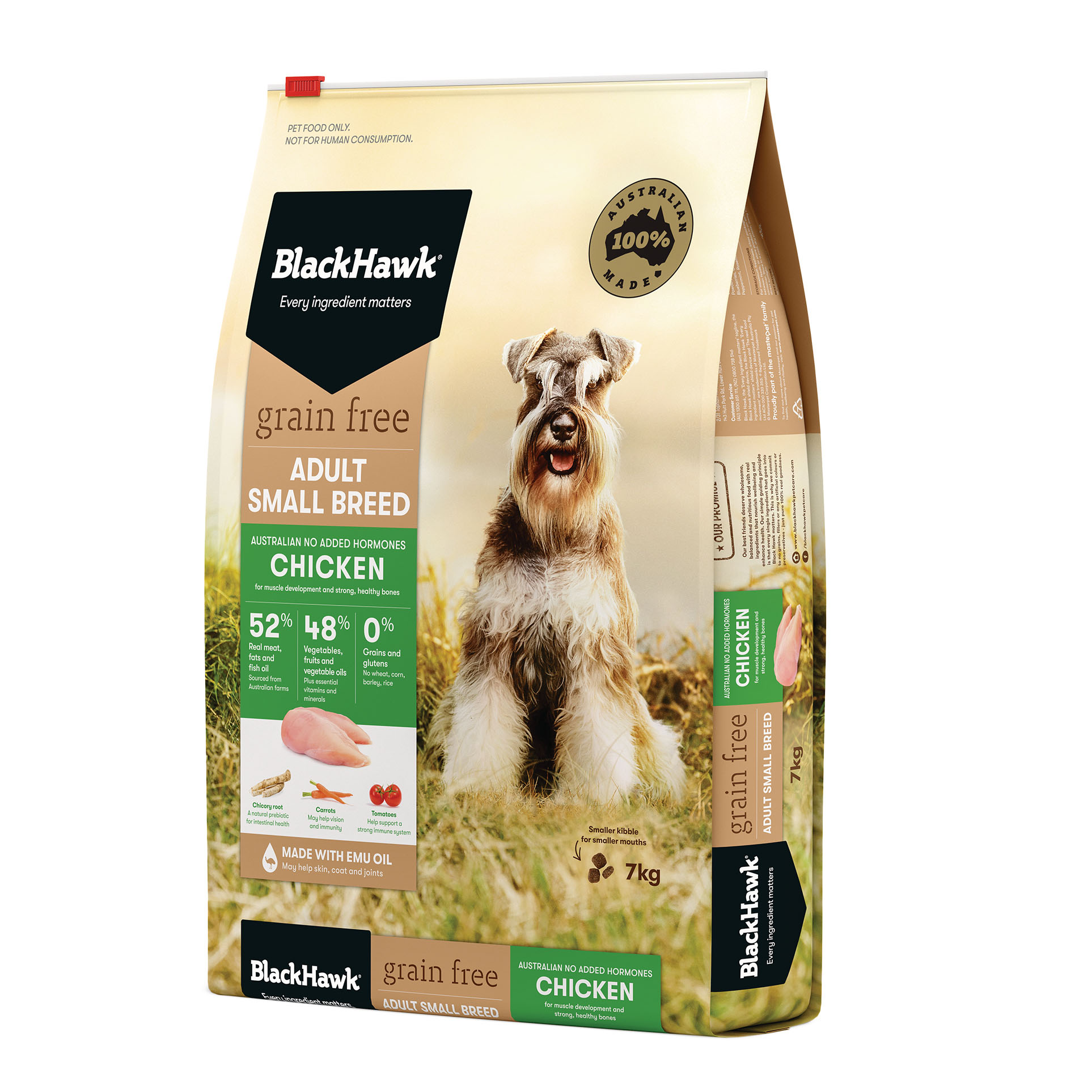 Grain Free Dog Food for Small Breeds Hormone Free Chicken